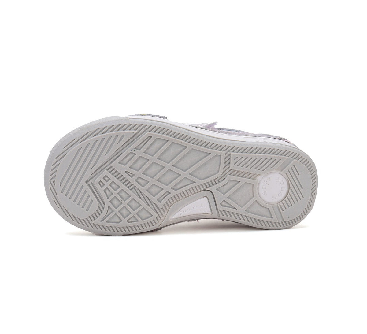 D.D.Step pantofi fete cu scai 31-36 Silver cu roz