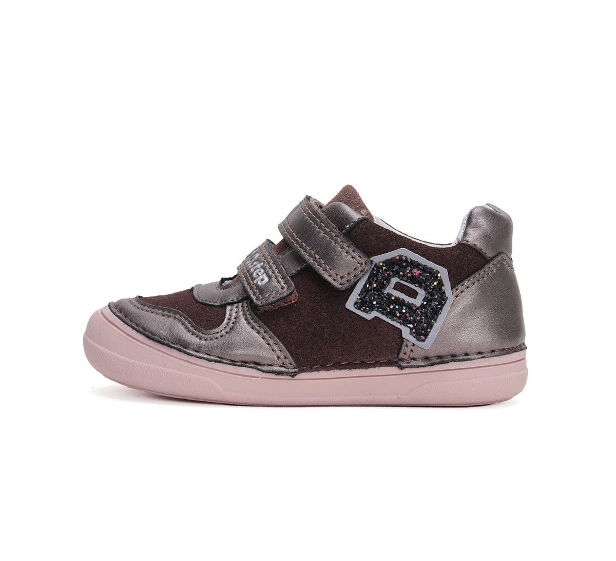 D.D.Step pantofi fete cu scai 32-37 Chocolate cu D