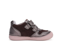 D.D.Step pantofi fete cu scai 32-37 Chocolate cu D