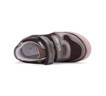 D.D.Step pantofi fete cu scai 32-37 Chocolate cu D