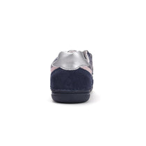 D.D.Step pantofi fete cu scai 32-37 Royal Blue cu dunga roz