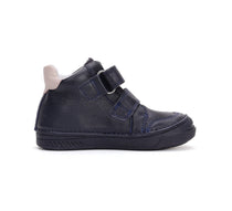 D.D.Step pantofi fete cu scai Royal blue cu stelute aurii