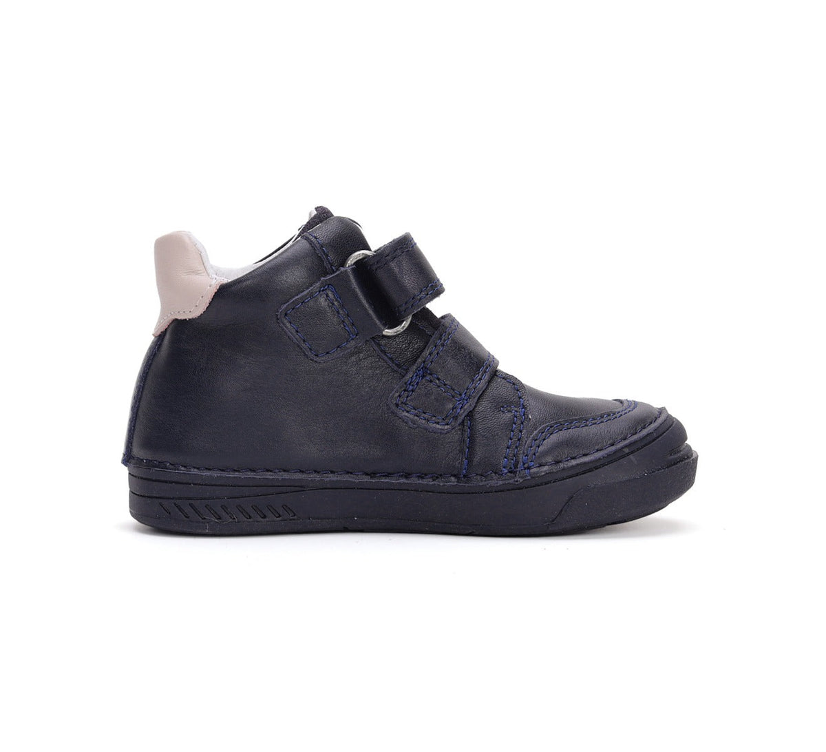 D.D.Step pantofi fete cu scai Royal blue cu stelute aurii