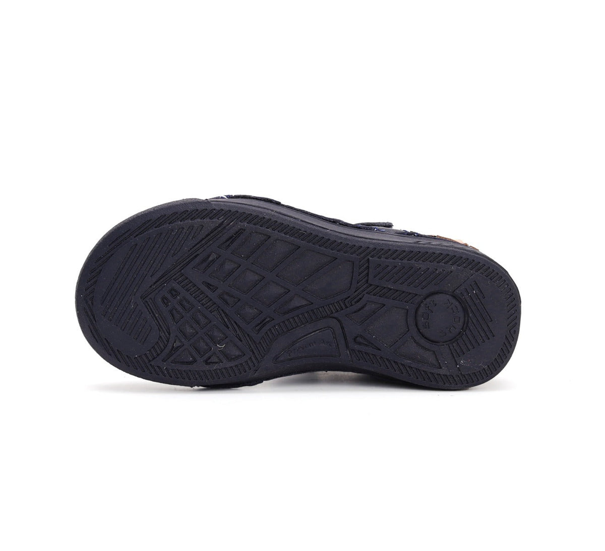 D.D.Step pantofi fete cu scai Royal blue cu stelute aurii