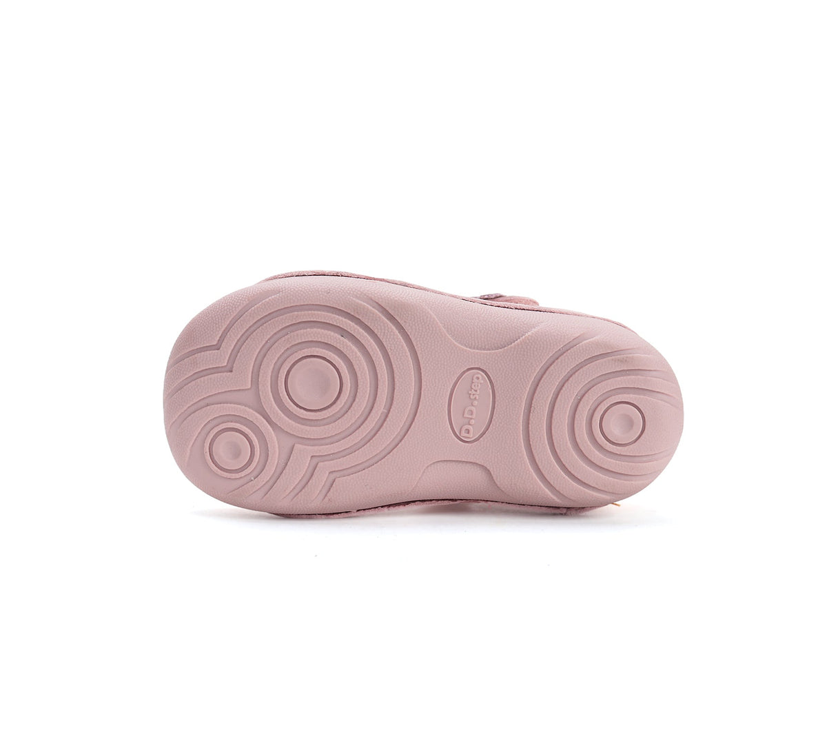 D.D.Step pantofi fete decupati 18-22 Baby Pink cu flori