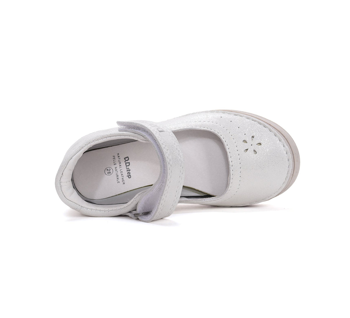D.D.Step pantofi fete decupati 26-37 Silver
