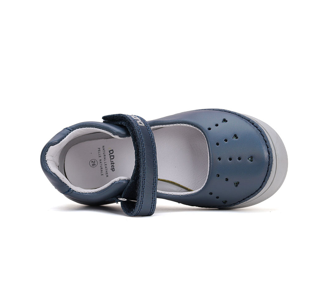 D.D.Step pantofi fete decupati 32-37 Royal Blue