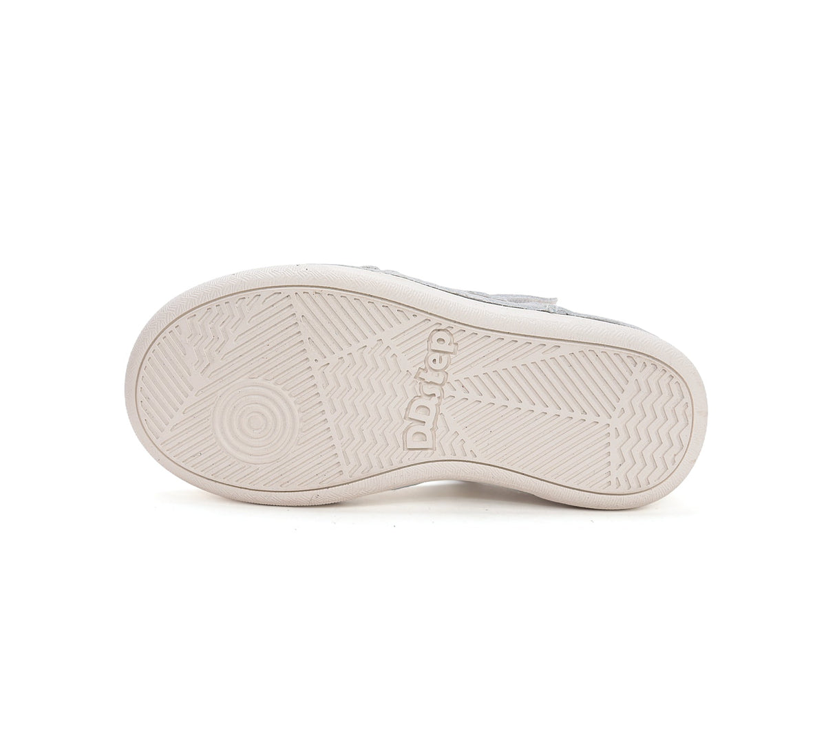 D.D.Step pantofi fete decupati 26-37 White cu floricele