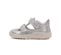 D.D.Step pantofi fete decupati Barefoot 26-31 Silver