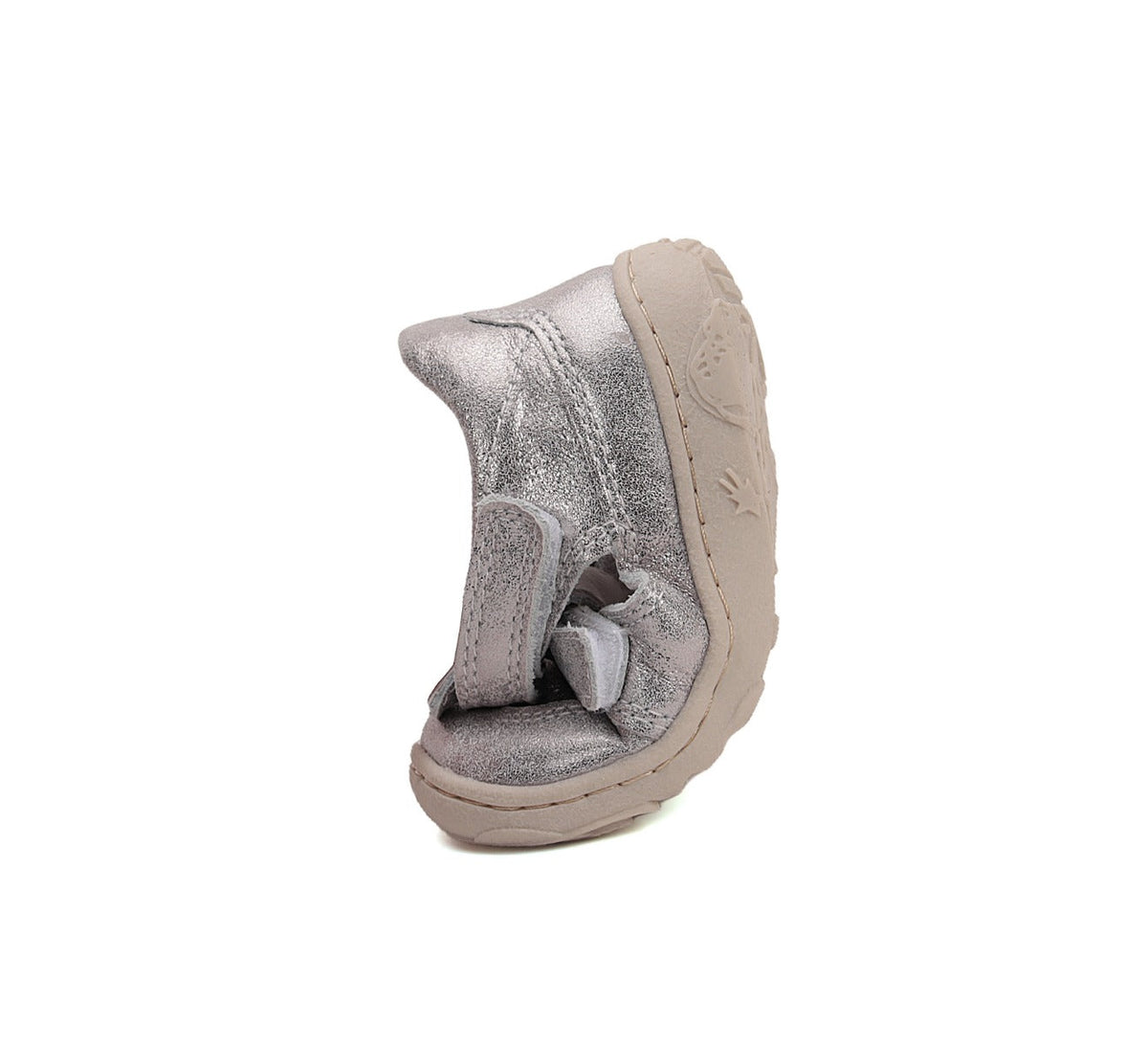 D.D.Step pantofi fete decupati Barefoot 26-31 Silver
