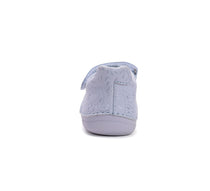 D.D.Step kivágott lány cipő Barefoot 22-33 Lila, virágmintával