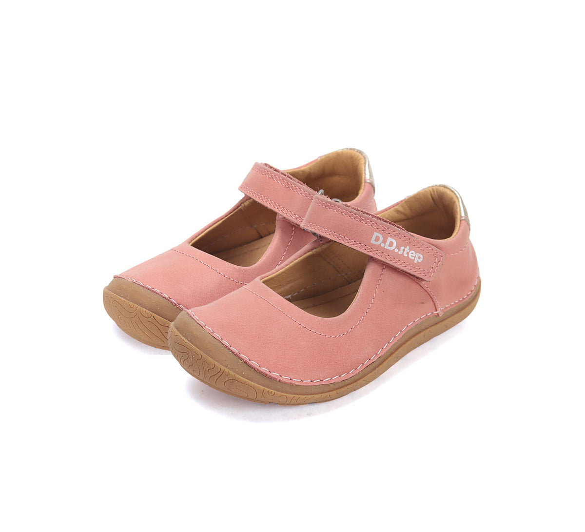 D.D.Step pantofi fete decupati Barefoot 22-33 Raspberry Imagine principală a produsului
