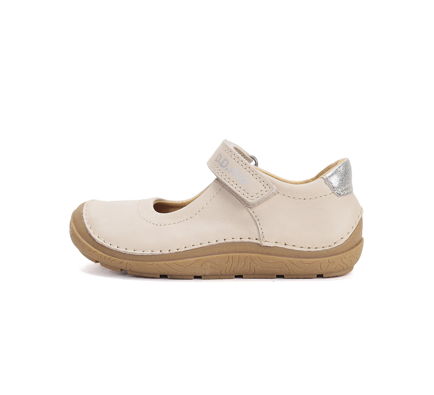 D.D.Step pantofi fete decupati Barefoot 22-33 Roz pudrat Imagine secundară a produsului
