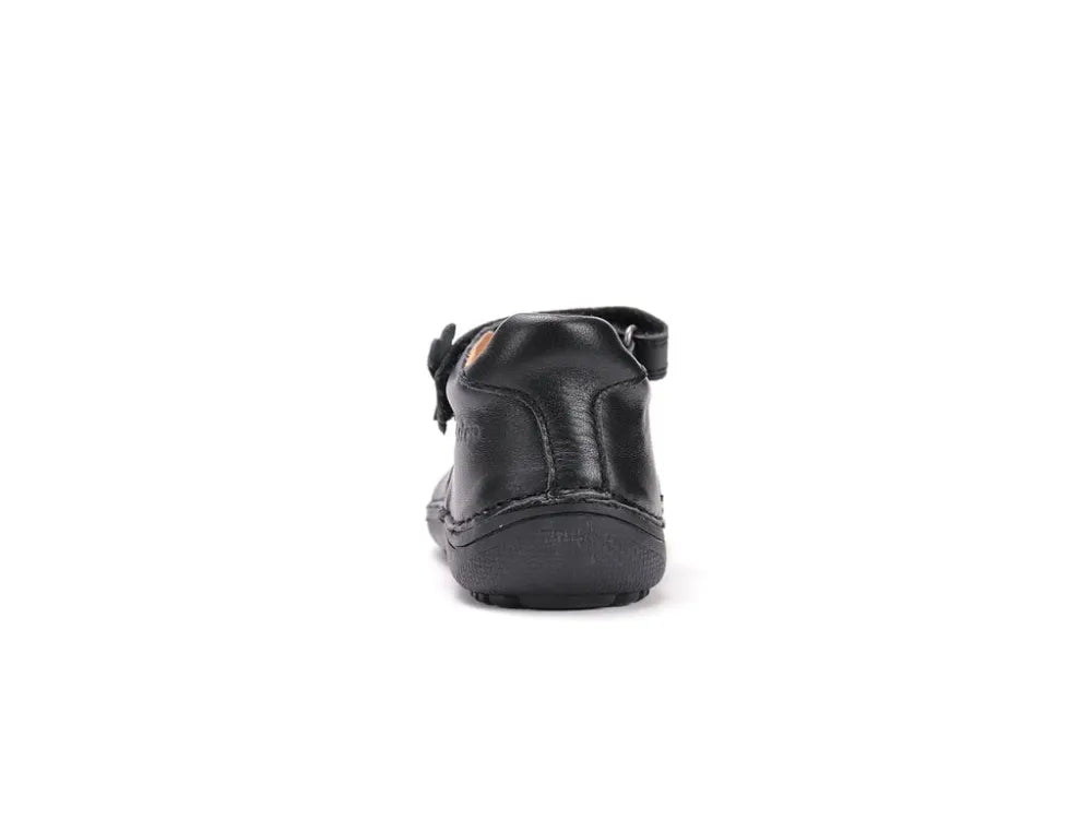 D.D.Step pantofi fete decupati Barefoot 25-30 Black cu fluturas