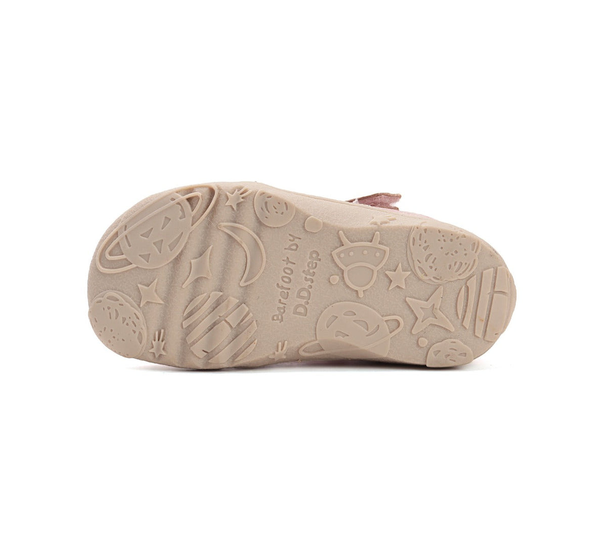 D.D.Step pantofi fete decupati Barefoot 26-31 Baby Pink