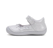 D.D.Step pantofi fete decupati Ponte20 supinati 30-35 Silver cu fluturasi