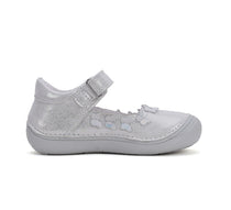D.D.Step pantofi fete decupati Ponte20 supinati 24-29 Sliver cu fluturasi