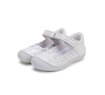 D.D.Step pantofi fete decupati Ponte20 supinati 30-35 Silver cu fluturasi