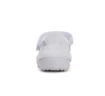 D.D.Step pantofi fete deschisi 19-24 Silver cu floricele