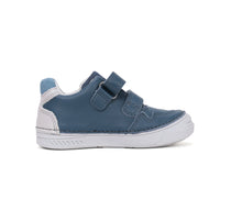 D.D.Step pantofi baieti din piele cu scai 31-36 Royal Blue