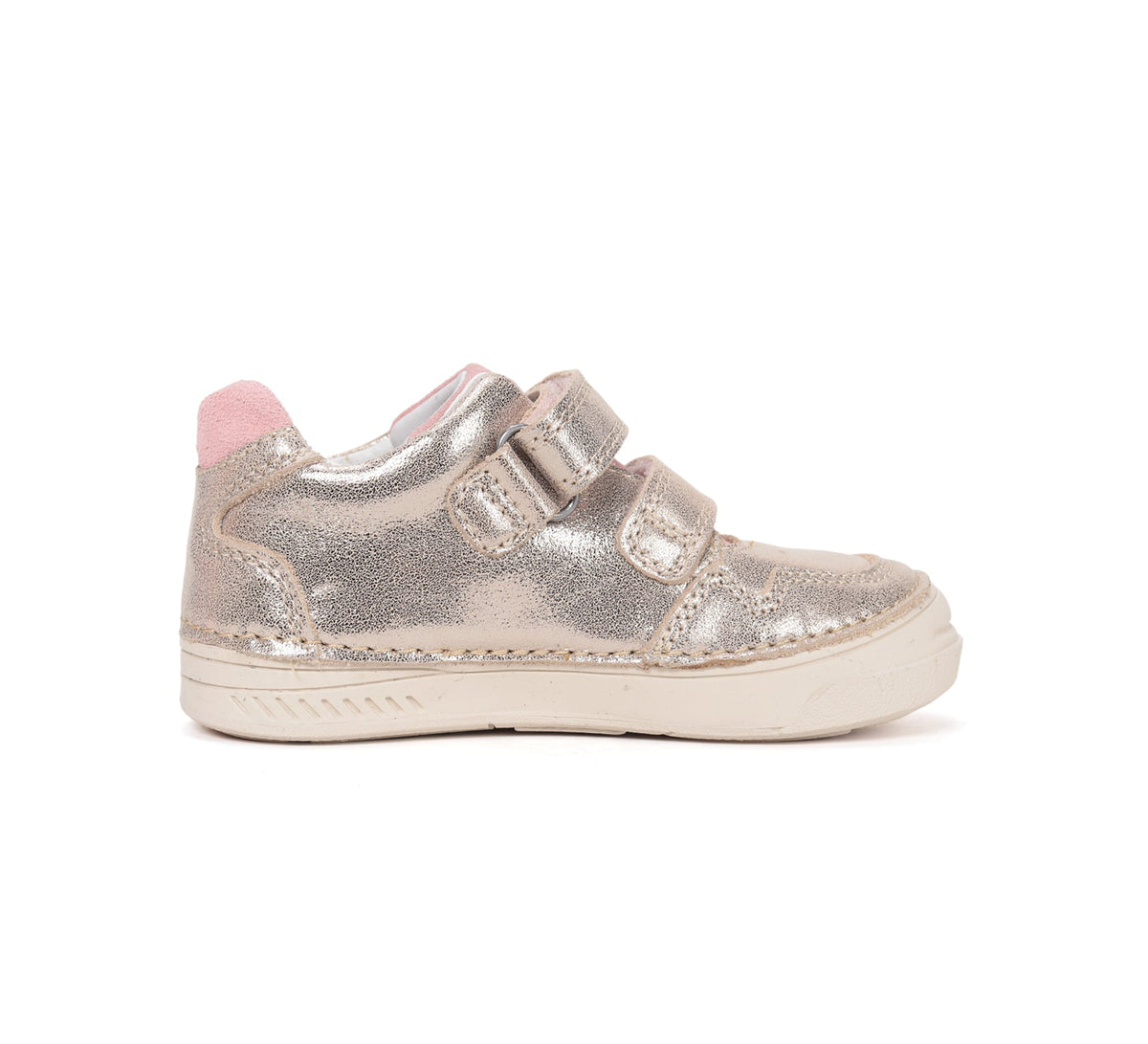 D.D.Step pantofi fete din piele cu scai 31-36 Gold