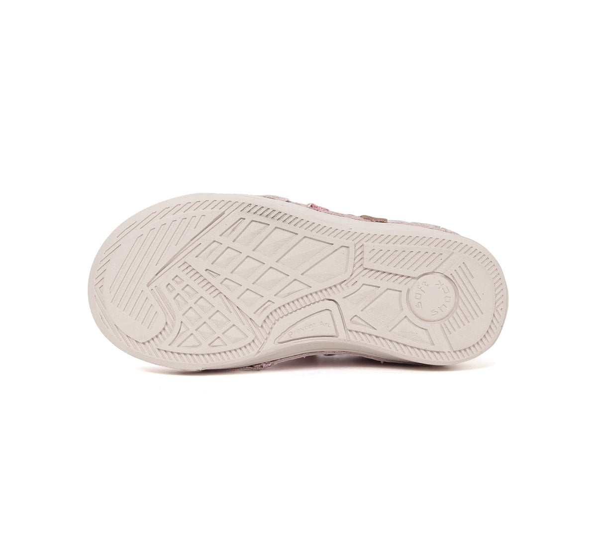 D.D.Step pantofi fete din piele cu scai 25-30 Rose Gold