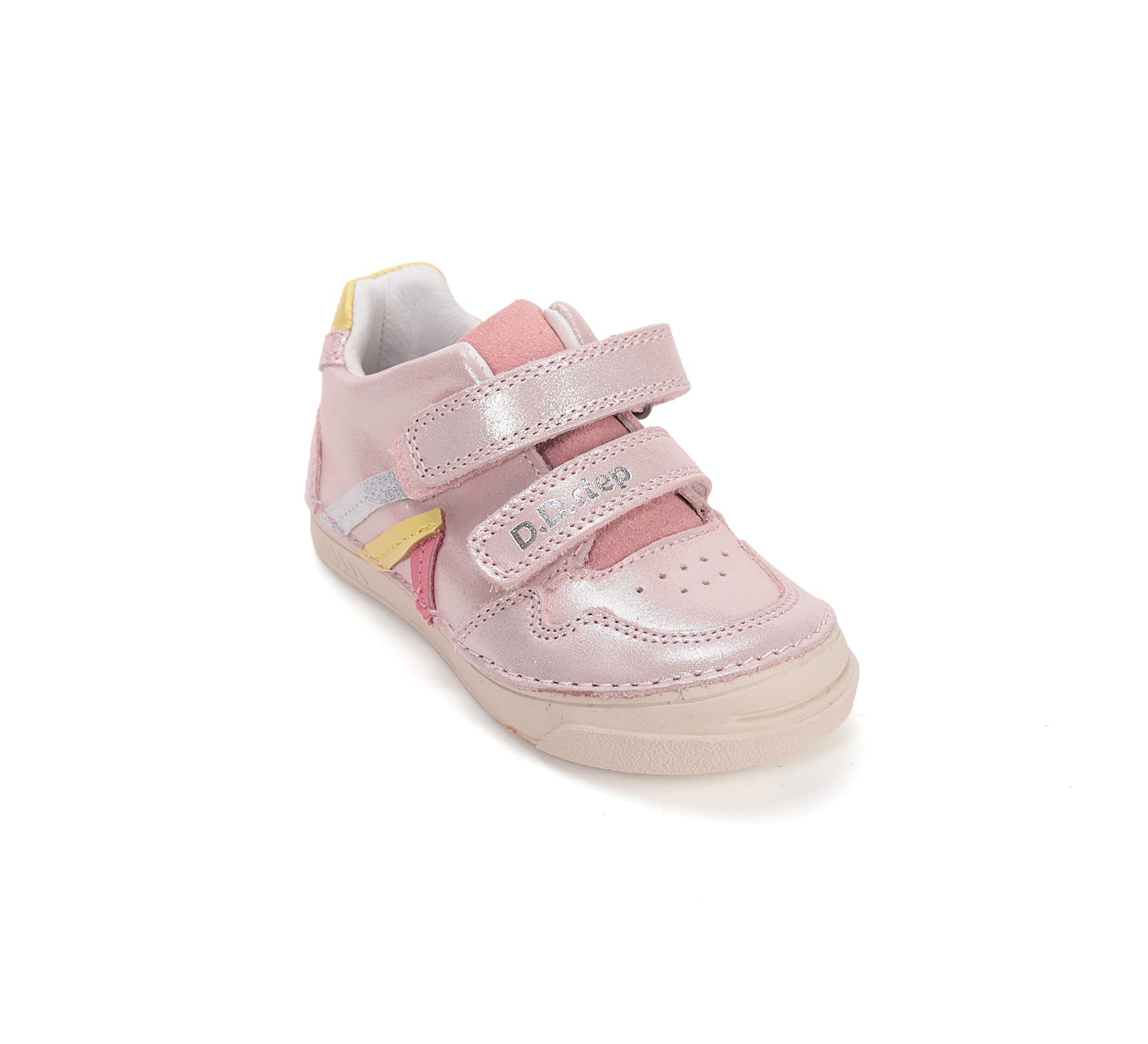 D.D.Step pantofi fete din piele cu scai 25-30 Rose Gold Imagine secundară a produsului