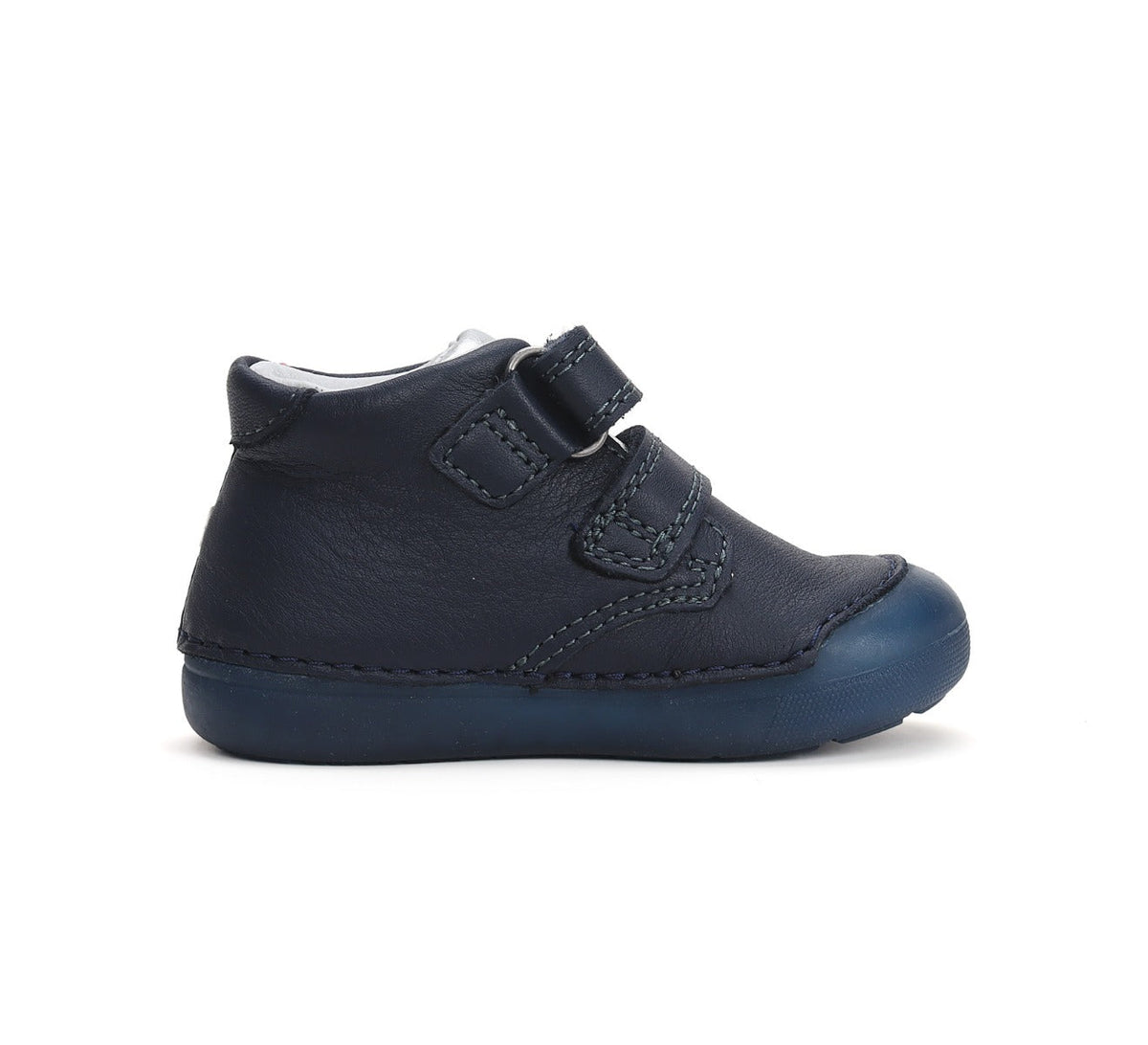 D.D.Step pantofi fete fluorescenti Primii Pasi 20-25 Royal Blue cu bufnita