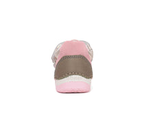 D.D.Step pantofi fete piele 19-24 Gold cu insertii