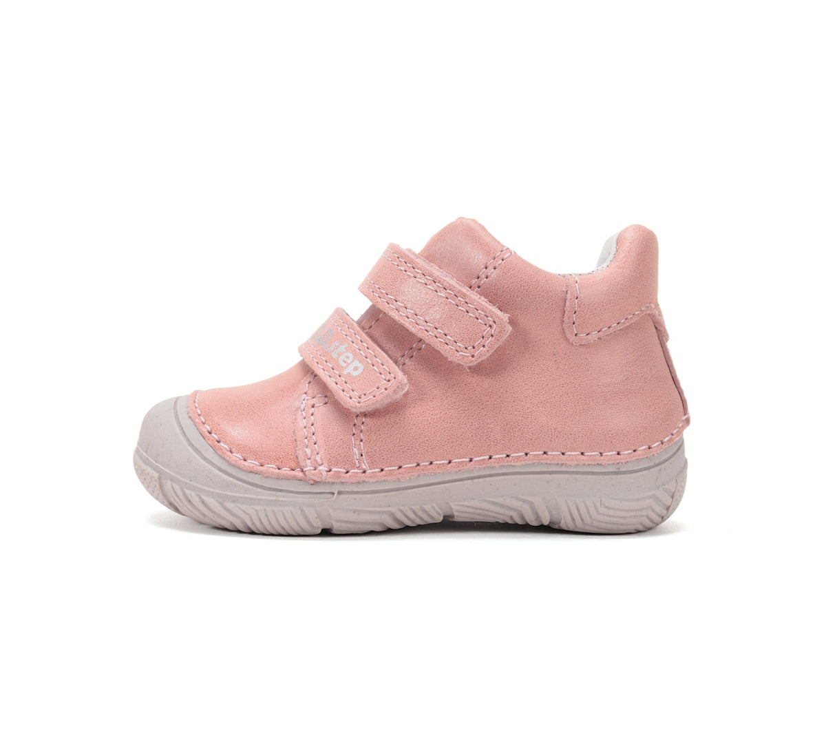 D.D.Step pantofi fete piele 20-25 Baby Pink simplu