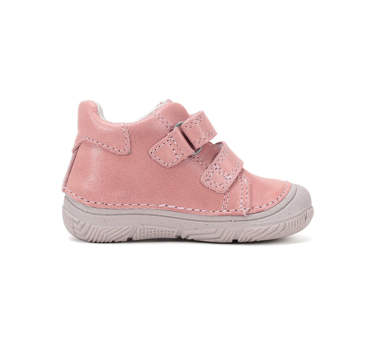 D.D.Step pantofi fete piele 20-25 Baby Pink simplu