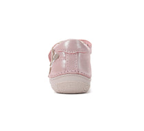 D.D.Step kislány cipő bőr 20-25 Rose Gold mosómedvével