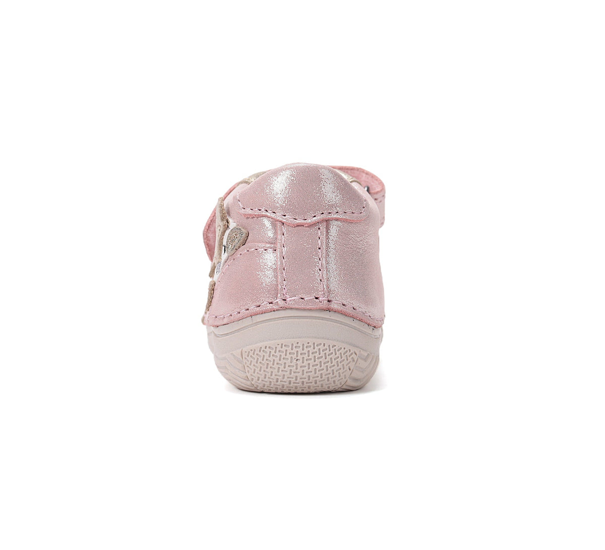 D.D.Step kislány cipő bőr 20-25 Rose Gold mosómedvével