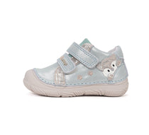 D.D.Step pantofi fete piele 20-25 Spring Green cu raton
