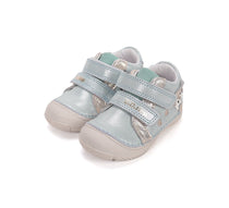 D.D.Step pantofi fete piele 20-25 Spring Green cu raton