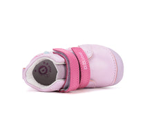 D.D.Step lánycipő Első lépések 18-24 Daisy Pink cicával
