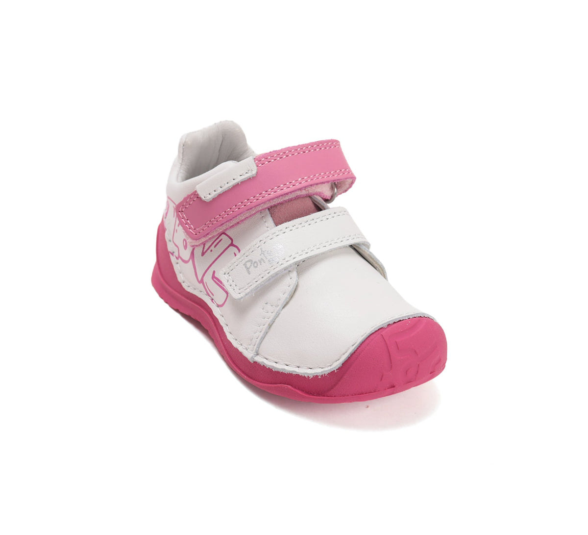D.D.Step Ponte20 supinált lánycipő 22-27 Baby Pink LOVE mintával