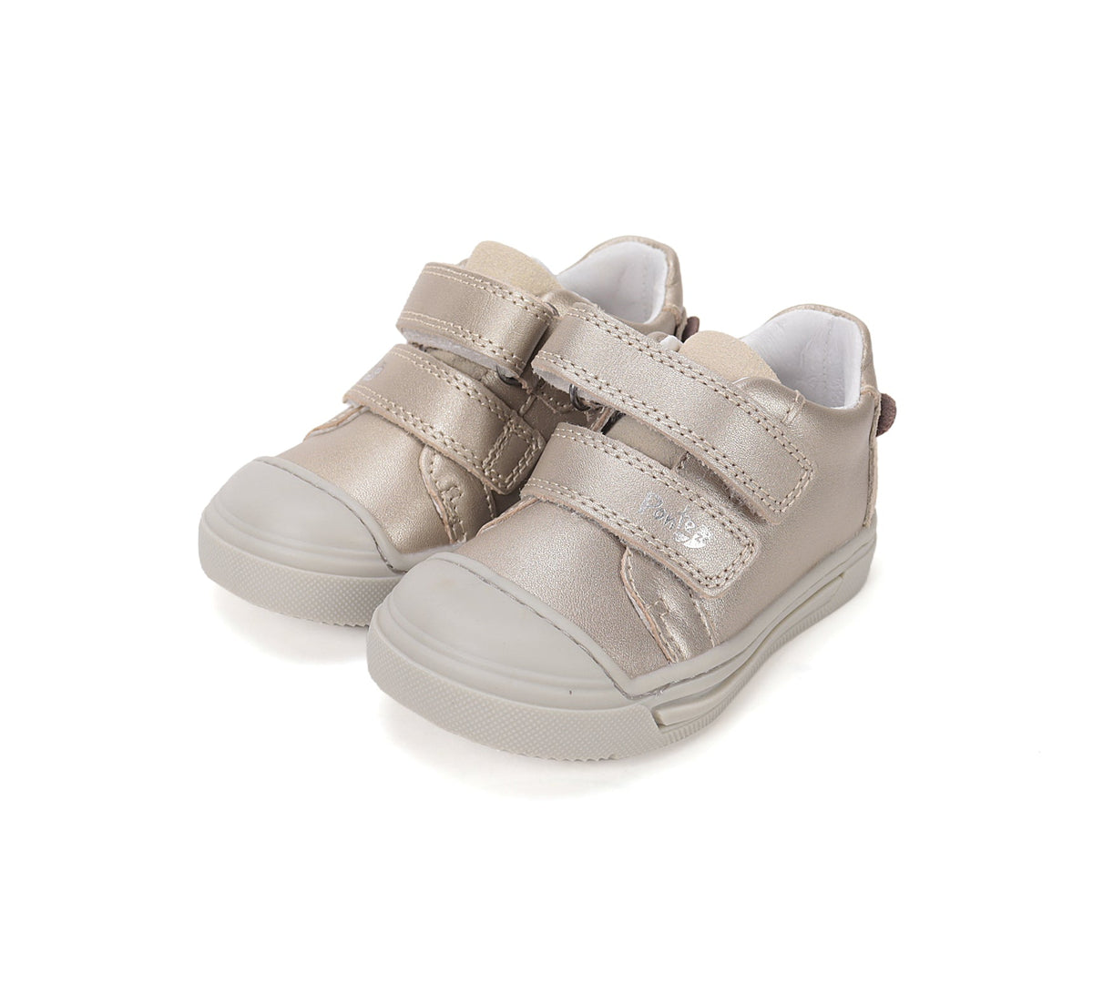 D.D.Step pantofi fete Ponte20 supinati 22-27 Gold cu ursulet
