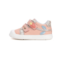 D.D.Step lánycipő Ponte20 szupinált 22-33 Baby Pink tulipán mintával