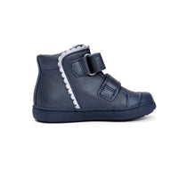 D.D.Step pantofi fete Ponte20 supinati 22-27 Royal Blue cu fluturas