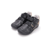 D.D.Step pantofi fete Ponte20 supinati 24-29  Black cu inimioara