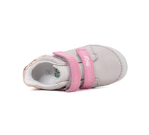 D.D.Step pantofi fete Ponte20 supinati 24-29 Dove Grey cu capsunica