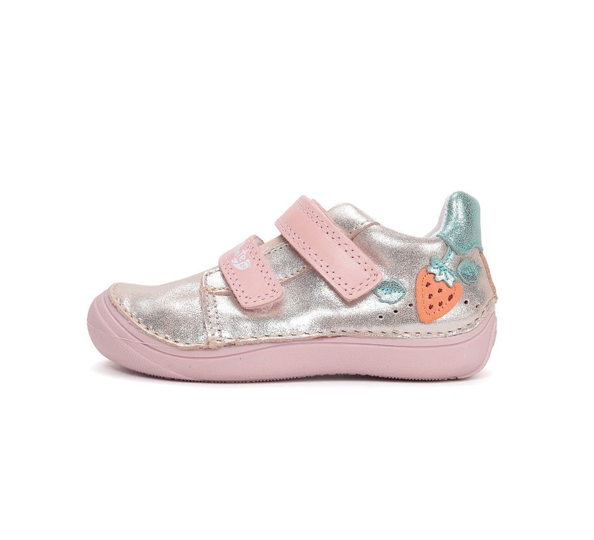 D.D.Step pantofi fete Ponte20 supinati 24-29 Gold cu capsunica