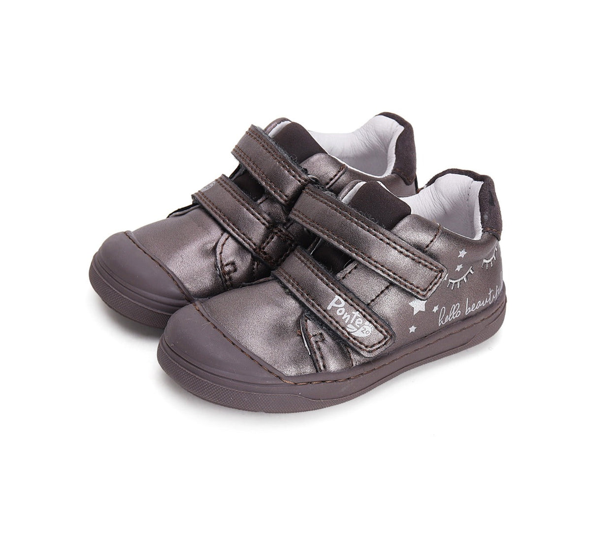 D.D.Step pantofi fete Ponte20 supinati 28-33 Bronze Hello Beutiful
