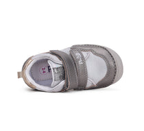 D.D.Step pantofi fete Ponte20 supinati 30-35 Silver cu dungi