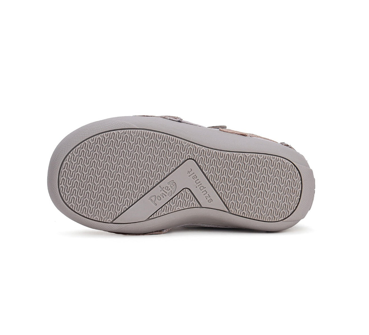 D.D.Step pantofi fete Ponte20 supinati 30-35 Silver cu dungi