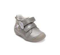 D.D.Step pantofi fete Primii Pasi 18-24 Dark Grey cu umbrela