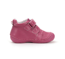 D.D.Step pantofi fete Primii Pasi 18-24 Dark Pink cu umbrela