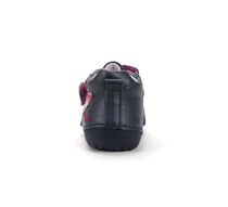 D.D.Step pantofi fete Primii Pasi 18-24 Royal Blue cu umbrela