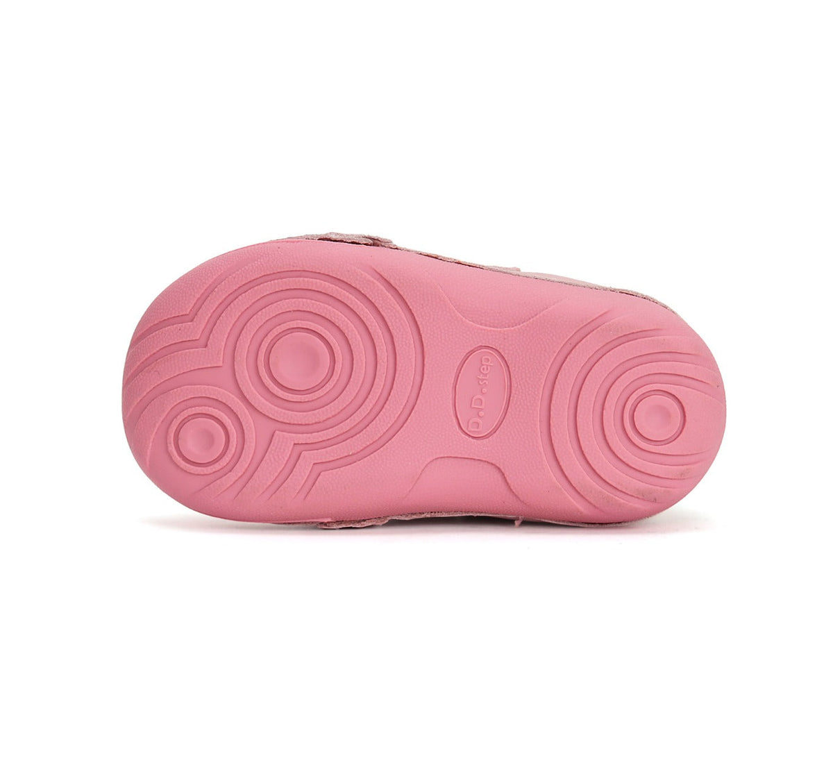 D.D.Step pantofi fete Primii Pasi 19-24 Baby Pink cu pasare